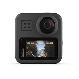 GoPro Max - wasserdichte 360-Grad-Digitalkamera mit unzerbrechlicher Stabilisierung, Touchscreen und Sprachsteuerung - Live-HD-Streaming, Black