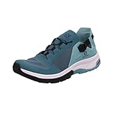 Salomon Tech Amphib 4 Damen Trekking- & Wanderschuhe, Blau (Hydro/Nile Blue/Poseidon), 38 EU