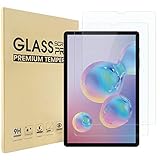 Simpeak 2-Stück Panzerglas Schutzfolie Kompatibel für Samsung Galaxy Tab S6 2019/Tab S5e 10.5 2019 [2 Pcs], Hartglas Tempered Glass Screen Protector - 9H