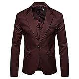 Herrenbekleidung Verkauf Verkauf Verkauf Mode Herren Casual Einfarbig Anzug Jugend Slim Jacke Gentleman Warm Herren Polo Rugby Hemden Patchwork Tops Größe S-XXXXXL, Kaffee1, S