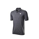 Wilson Staff Herren Golf-Poloshirt, STAFF MODEL POLO, Polyester/Spandex, Schwarz, Gr. M, WGA700723MD