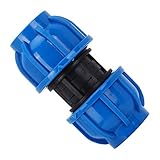 Gerader Schnellverbinder, korrosionsbeständig 4Pcs Wasser Gerader Verbinder 32mm bis 32mm Gerader Stoßverbinder Gerader Verbinder für Wasserleitung