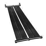 Froadp Solarkollektor Poolheizung 500 x 70 cm, Solarabsorber Solarmatte mit Schlauchanschluss Ø 32/38 mm, Heizung Warmwasser für Pools bis 24000 L W