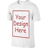 Customized Benutzerdefinierte Unisex T Shirt Personalisieren mit Ihren eigenen Bildern und Text Viele Größen und Farben verfügb