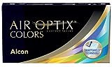 Air Optix Colors Gemstone Green Monatslinsen weich, 2 Stück / BC 8.6 mm / DIA 14.2 mm / 0 Diop