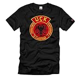 UCK Kosovo Ushtria Clirimtare e kosoves - T Shirt #101, Größe:M, Farbe:Schw