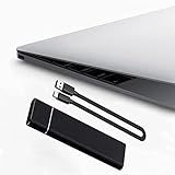 GUOHAPPY Tragbare Externe SSD - Ultra-Speed externes Solid-State-Laufwerk USB-C Mini Externe SSD, Speicher Ultra-Slim-Solid-State-Laufwerk für PC/Laptop/Telefon, breite Kompatibilität,12TB