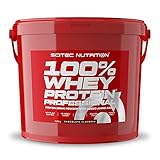 Scitec Nutrition 100% Whey Protein Professional mit extra zusätzlichen Aminosäuren und Verdauungsenzymen, Beinhaltet keinen Zuckerzusatz, 5 kg, Schok