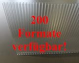 Stegplatten Ersatzplatten für Gewächshaus 6 mm klar farblos UV-geschützt (L x B = 1400 x 605 mm)