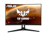 ASUS TUF Gaming VG27VH1B 68,56 cm (27 Zoll) Curved Monitor (Full HD, 165Hz, FreeSync Premium, VGA, HDMI, 1ms Reaktionszeit) schw