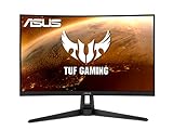 ASUS TUF Gaming VG27VH1B 68,56 cm (27 Zoll) Curved Monitor (Full HD, 165Hz, FreeSync Premium, VGA, HDMI, 1ms Reaktionszeit) schw