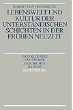 Lebenswelt und Kultur der unterständischen Schichten in der Frühen Neuzeit (Enzyklopädie deutscher Geschichte, 62, Band 62)