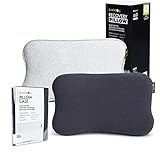 BLACKROLL® Recovery Pillow Set (50 x 30cm), orthopädisches Kissen mit zusätzlichem Bezug, ergonomisches Kopfkissen mit Travel Bag, Nackenkissen aus Viscose Memory Schaum, Made in Germany,