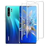 [2 Stück] Für Huawei P30 Pro Panzerglas Huawei P30 Pro Schutzfolie, 9H Härte, Anti-Kratzen, Ultra Dünn HD Displayschutzfolie Kompatibel mit Huawei P30 Pro Display