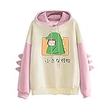 Pianshanzi Hoodies Damen Pullover Kapuzenpullover Langarm Bluse Herbst Winter Schmetterling Gedruckt Mädchen Niedlichen Sweatshirt Tie-Dye Teenager Mädchen Hoodie Sw