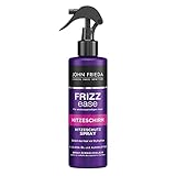 John Frieda Frizz Ease Hitzeschirm Hitzeschutz Spray mit Jojoba-Öl und Aloe-Blättern (1 x 200 ml)