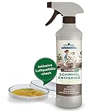 IVARIO® Schimmelentferner inklusive Luftqualitäts-Check | Schimmeltest für Zuhause - Expresstest | Schimmelentferner Chlorfrei - entfernt zuverlässig und nachhaltig