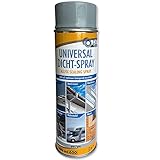 DIP-Tools Elastisches Universal Dichtspray - Starkes Sealant Spray Perfekt Geeignet zum Dachrinne Abdichten, als Dichtspray für Boote und Universal Abdichtung für Wohnwagen (1x500ml, grau)