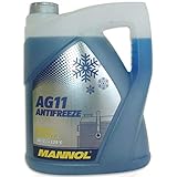 MANNOL 157184005LT MN4011-5 Longterm Antifreeze AG11-40°C Kühlerfrostschutz 5L