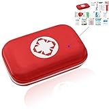 Erste Hilfe Set Erste hilfe tasche Tragbares Reise-Mini-Medizintasche Medizintasche Aufbewahrungstasche,Tasche für Wandern, Outdoor, Fahrrad & Reise Zubehör fü