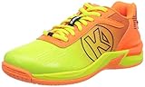 Kempa Attack 2.0 JUNIOR Handballschuhe, Mehrfarbig (Fluo Orange/Fluo Gelb 02), 37 EU