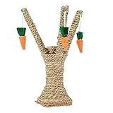 HZONGBO Haustier Katze Kätzchen Kratzer Beitrag Spielzeug Baum Kratzer Sisal Seil Karotte Aktivität Klettern Spiel Spielzeug Kratzfest Katze Zubehör Kratzbaum (Color : Cat Toy)