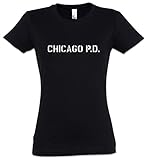 Urban Backwoods Chicago P.D. Damen T-Shirt Schwarz Größe S