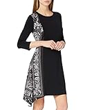 Desigual Damen Vest_los Angeles Casual Dress, Schwarz, XL EU