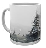 GB eye LTD World of Warships Bismark Tasse, Holz, 15 x 10 x 9
