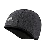 Pianpian Wintermütze | Winddichte Fahrrad Mütze Winter | Warm Bike Cap | Helm-Unterziehmütze Herren/Damen für Fahrradhelm Skihelm Kletterhelm | Sport Mütze für Radfahren Skifahren Laufen O
