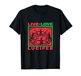 Heil Satan Live Love Lucifer & Dancing Demons Xmas Edition T-S