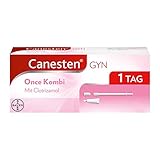 CANESTEN GYN Once Kombi, Vaginaltablette und Creme zur Behandlung von Scheidenpilz mit Clotrimazol & Milchsäurezusatz 