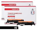 NOPAN-INK - x2 Toners - CLT-K4072S ELS (Schwarz) - Kompatibel Für Samsung CLP-320 Samsung CLP-320 N Samsung CLP-320 Series Samsung CLP-325 Samsung CLP-325 N Samsung CLP-325 W Samsung CLX-3180 Samsung