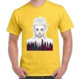 maichenxuan Herren Die Antwoord Yolandi Schwarz T-Shirt Gr. S, gelb