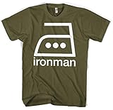 IRONMAN Comedy T-Shirt Iron Man (3XL, Grün)