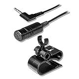 Sound-way Mikrofon, 3,5 mm Klinke Bluetooth mit Halterung kompatibel mit Autoradio Alpine, JVC, Kenwood, Sony