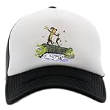 BIOCLOD Ofelia und Faun Über Brücke Männer Frauen Unisex Baseball Kappe Schwarz Weiss Men Women Cap Black W