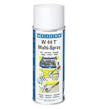 WEICON W 44 T Multi-Spray 400 ml | Multifunktionsöl | 1 Spray, 5 Funktionen | Kriechöl, Rostlöser, Korrosionsschutz, Schmiermittel, Pflegespray