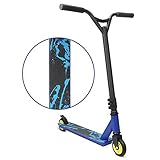 YOLEO Stunt Scooter - Pro Scooter- Robuster Funscooter mit ABEC 7 Kugellagern, Kickscooter, Tretroller, Roller, Trick Roller für Kinder ab 6 Jahre für Erwachsene (Blau)