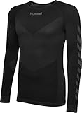 hummel Herren First Seamless Jersey L/S Trikot, Schwarz, XL/2XL