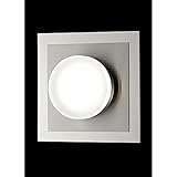 LED Wandleuchte SHINE-LED, 15x15 cm, Samsung LED, Ein-/Ausschalter, Fischer Leuchten 54981