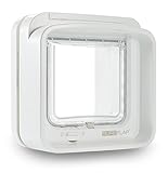 SureFlap DualScan Katzenklappe, w