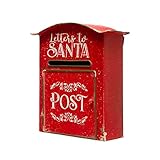 Evaxo Briefkasten mit roten Buchstaben an den W