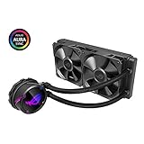 ASUS ROG Strix LC 240 (2x 120mm Lüfter, AIO Wasserkühlung, Aura Sync RGB, kein RGB Lüfter)