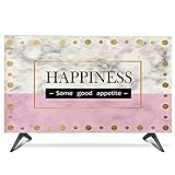 QYQS Fernseher Außenbezug, Tv-abdeckungen Im Freien Staubfest, Halb Packungsdesign, Vollständiger Schutz des Tv, Wir Unterstützen Die Anpassung(Size:27in/W66cmxH43cm)