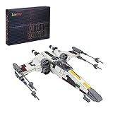 MXDC MOC-59321 T-65 X Wing Starfighter Red 5 Building Blocks Model (lizenziert und entworfen von 2bricksofficial), 944-teiliges Exklusives Bauset, kompatibel mit Lego Star W