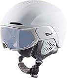 ALPINA Unisex - Erwachsene, ALTO Q-LITE Skihelm, white matt, 51-55