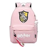 MMZ Harry Potter Rucksack 3D-Druck-Abzeichen-Buchtasche Retro-Rucksack für 8 ~ 16 Jahre alte Schülerpackung （#24）