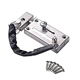 behone Edelstahl Guss Tür Kette, Tür Sicherheitskette Kettenschloss, Edelstahl Schieberiegel Türriegel, Türkette aus Edelstahl Gießen, Tür Lock Kette Door Guard Sicherheit Kette Bolt Verriegelung