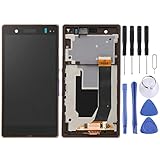 O-OBDO LCD Display + Touch Panel mit Rahmen für Sony Xperia Z / L36H / C6603 / C6602. Farbe: V